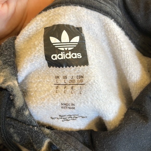 adidas Hoodie Size L - Picture 2 of 3